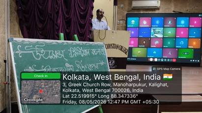 Values in RN Tagore Rabindra Jayanti Celebration in collaboration with Shyampur Siddheshwari Mahavidyalaya-1